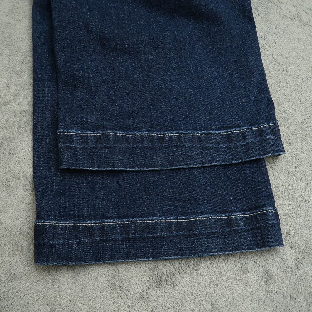 Old Navy Jeans Women's Size 14 Extra High-Rise Sky-Hi Wide-Leg Denim 30" Inseam - Picture 14 of 16
